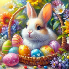 Load image into Gallery viewer, Rabbit-Full Round Diamond Painting-30x30cm