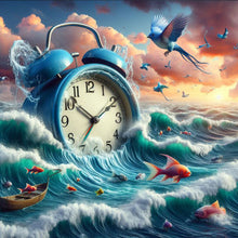 Load image into Gallery viewer, Time-Full Round Diamond Painting-40x40cm