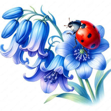 Load image into Gallery viewer, Flower-Full Round Diamond Painting-30x30cm