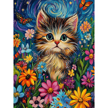 Load image into Gallery viewer, Cat Dog-Full Round Diamond Painting-30x40cm