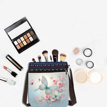 Load image into Gallery viewer, Flower-Diamond Chain Crossbody Bag