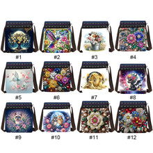 Load image into Gallery viewer, Flower-Diamond Chain Crossbody Bag