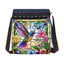 Load image into Gallery viewer, Flower-Diamond Chain Crossbody Bag