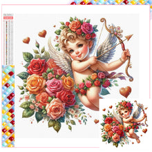 Load image into Gallery viewer, Valentine's Day Cartoon Love-Full Square Diamond Painting-30x30cm