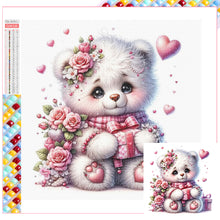 Load image into Gallery viewer, Valentine's Day Cartoon Love-Full Square Diamond Painting-30x30cm