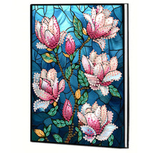 Load image into Gallery viewer, Flower-DIY Diamonds Painting Notebook 50 Pages