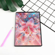 Load image into Gallery viewer, Flower-DIY Diamonds Painting Notebook 50 Pages
