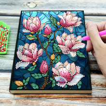 Load image into Gallery viewer, Flower-DIY Diamonds Painting Notebook 50 Pages