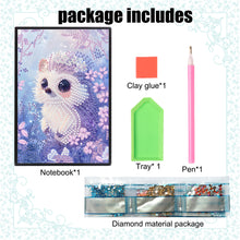 Load image into Gallery viewer, Flower-DIY Diamonds Painting Notebook 50 Pages