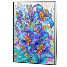 Load image into Gallery viewer, Flower-DIY Diamonds Painting Notebook 50 Pages