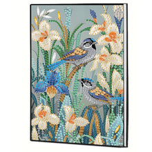 Load image into Gallery viewer, Flower-DIY Diamonds Painting Notebook 50 Pages