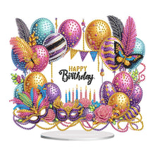 Load image into Gallery viewer, Carnival-Single Side Drill-Acrylic Diamond Desktop Ornament