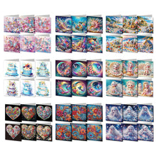 Load image into Gallery viewer, 6Pcs/Set Hummingbird Series-Diamond Greeting Cards