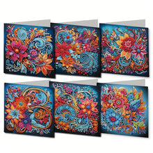 Load image into Gallery viewer, 6Pcs/Set Hummingbird Series-Diamond Greeting Cards
