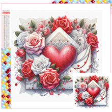 Load image into Gallery viewer, Valentine's Day-Full Square Diamond Painting-30x30cm