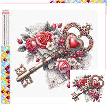Load image into Gallery viewer, Valentine's Day-Full Square Diamond Painting-30x30cm