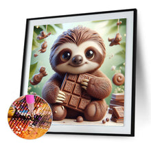 Load image into Gallery viewer, Sloth-Full Round Diamond Painting-30x30cm