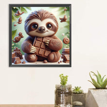 Load image into Gallery viewer, Sloth-Full Round Diamond Painting-30x30cm