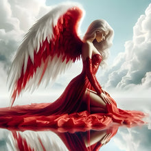 Load image into Gallery viewer, Angel-Full Round Diamond Painting-30x30cm