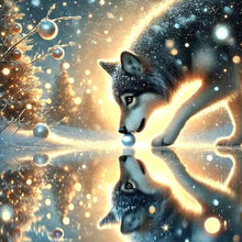 Load image into Gallery viewer, Snow Animal-Full Round Diamond Painting-30x30cm