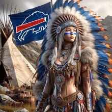 Load image into Gallery viewer, Indian-Full Round Diamond Painting-40x40cm