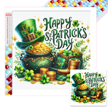 Load image into Gallery viewer, St. Patrick's Day-Full Square Diamond Painting-40x40cm