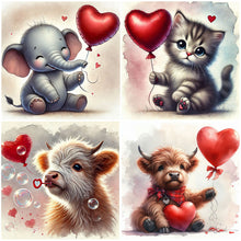 Load image into Gallery viewer, Valentine's Day-Full Square Diamond Painting-30x30cm