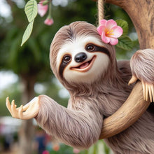 Load image into Gallery viewer, Sloth-Full Round Diamond Painting-30x30cm