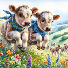 Load image into Gallery viewer, Animal-Full Round Diamond Painting-40x40cm