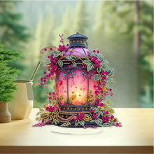 Load image into Gallery viewer, Flower Lantern-Single Side Drill-Acrylic Diamond Desktop Ornament