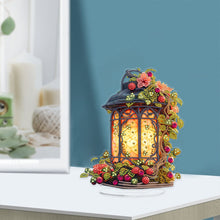 Load image into Gallery viewer, Flower Lantern-Single Side Drill-Acrylic Diamond Desktop Ornament