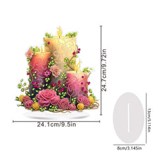 Load image into Gallery viewer, Flower Lantern-Single Side Drill-Acrylic Diamond Desktop Ornament