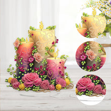 Load image into Gallery viewer, Flower Lantern-Single Side Drill-Acrylic Diamond Desktop Ornament