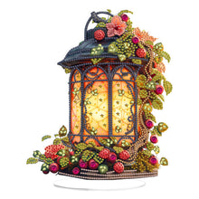 Load image into Gallery viewer, Flower Lantern-Single Side Drill-Acrylic Diamond Desktop Ornament