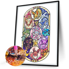 Load image into Gallery viewer, Pok¨¦mon-Full Round Diamond Painting-40x50cm