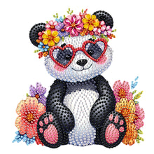 Load image into Gallery viewer, Animal-Single Side Drill-Shaking Head Acrylic Diamond Desktop Ornament