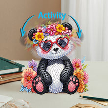 Load image into Gallery viewer, Animal-Single Side Drill-Shaking Head Acrylic Diamond Desktop Ornament