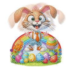 Load image into Gallery viewer, Animal-Single Side Drill-Shaking Head Acrylic Diamond Desktop Ornament