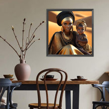 Load image into Gallery viewer, Girl Boy-Full Round Diamond Painting-40x40cm