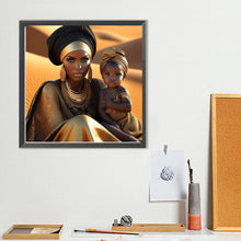 Load image into Gallery viewer, Girl Boy-Full Round Diamond Painting-40x40cm