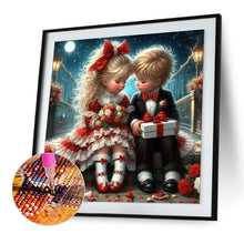 Load image into Gallery viewer, Valentine's Day-Full Round Diamond Painting-30x30cm