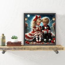 Load image into Gallery viewer, Valentine's Day-Full Round Diamond Painting-30x30cm