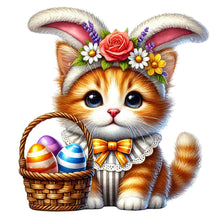 Load image into Gallery viewer, Cat-Full Round Diamond Painting-30x30cm