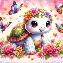 Load image into Gallery viewer, Turtle-Full Round Diamond Painting-30x30cm