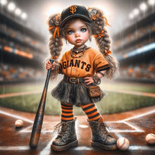 Load image into Gallery viewer, Sport Girl-Full Round Diamond Painting-40x40cm