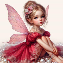 Load image into Gallery viewer, Fantasy Girl-Full Round Diamond Painting-40x40cm
