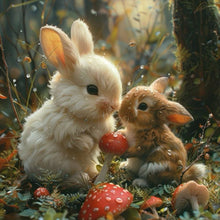 Load image into Gallery viewer, Rabbit-Full Round Diamond Painting-40x40cm