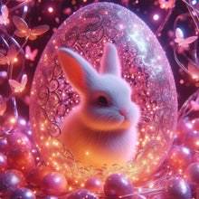 Load image into Gallery viewer, Rabbit-Full Round Diamond Painting-40x40cm