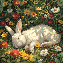 Load image into Gallery viewer, Rabbit-Full Round Diamond Painting-40x40cm