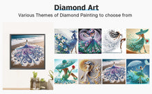 Load image into Gallery viewer, Beautiful Skirt Woman-Partial Special Diamond Painting-30x30cm